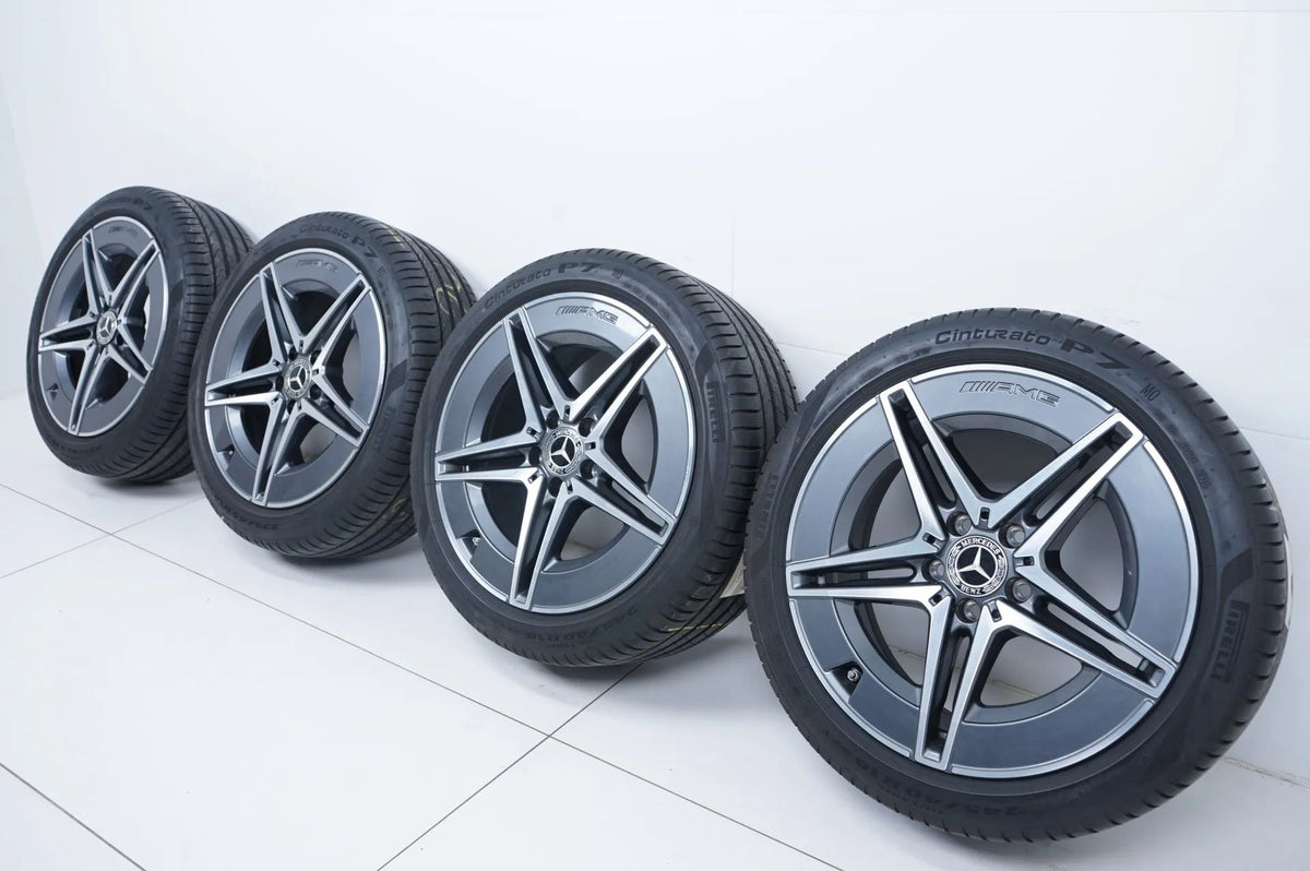 Mercedes C-Class W206 summer tires, summer wheels AMG 18 inch Detailansicht 7