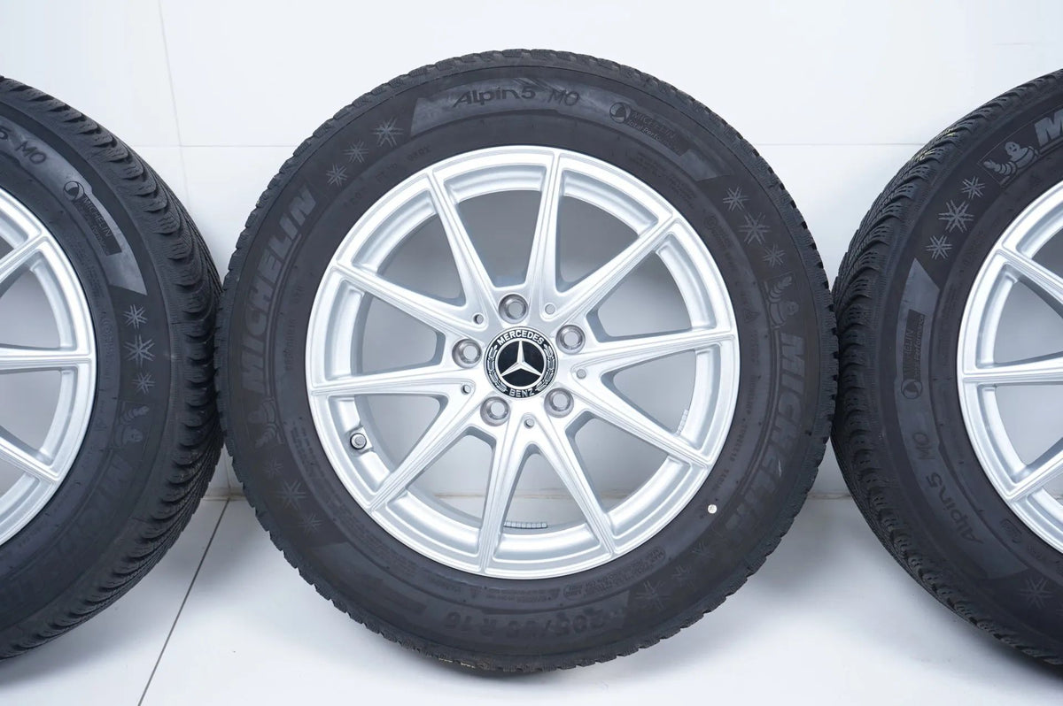 Roues et pneus hiver 16 pouces pour Mercedes Classe AB W177 W247 Vue détaillée 4