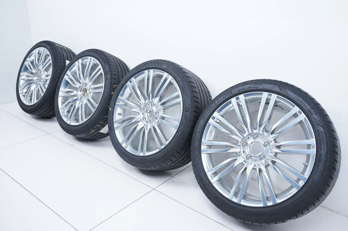 Mercedes S-Class W223 summer tires, summer wheels, 20 inch chrome Detailansicht 9