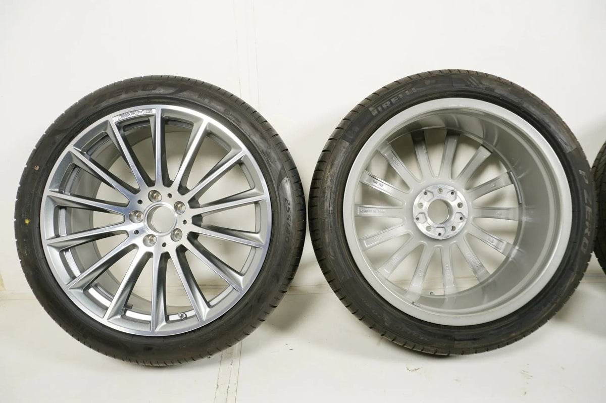 Original Mercedes S-Klasse W223 V223 TOP 20 Zoll AMG Alufelgen mit neuen Winterreifen