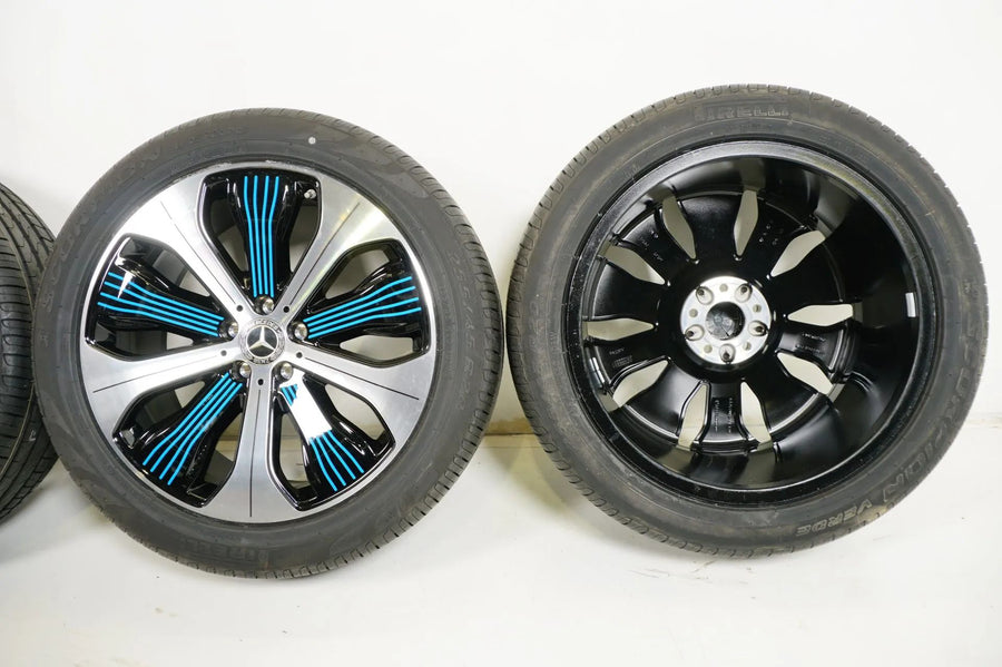 Original Mercedes EQC N293 20 Inch Alloy Wheels Summer Tires 235 50 255 45 R20 8mm