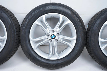 Pneus hiver BMW X3 X4 G01 G02, jantes hiver 225/60/18 pouces