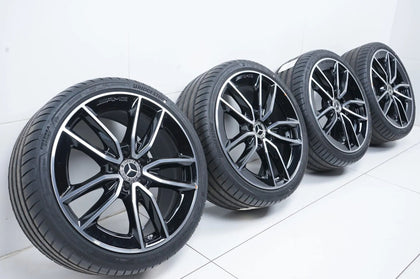 Mercedes CLA35 W118 C118 Allwetterräder mit neuen Allwetterreifen 245 35 19 Zoll