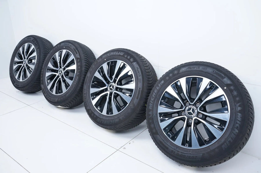 Pneus hiver et jantes hiver 16 pouces pour Mercedes Classe AB W177 B247