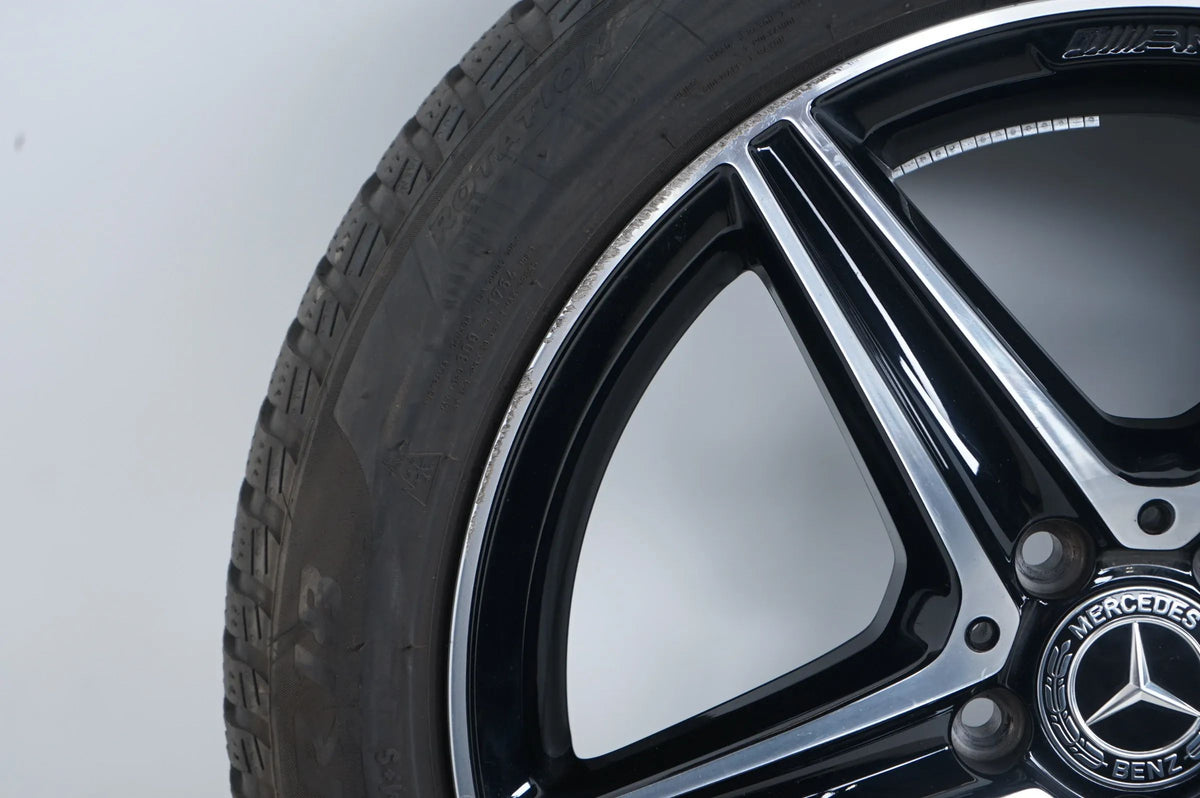 Mercedes E Klasse Hybrid W213 AMG Winterräder Winterreifen 18 Zoll Detailansicht 4