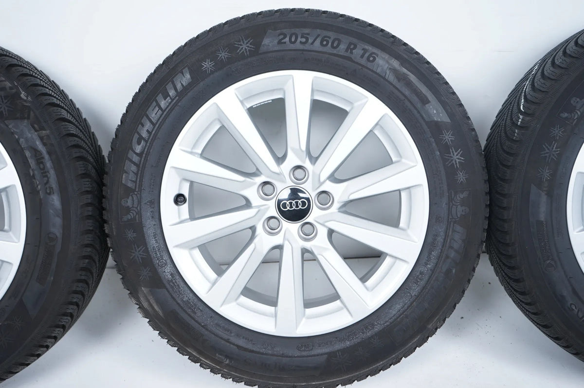 Like New Audi A1 2GB Winter Wheels Winter Tires 205 60 16 Inch 8mm Detailansicht 4