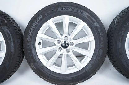 Like New Audi A1 2GB Winter Wheels Winter Tires 205 60 16 Inch 8mm