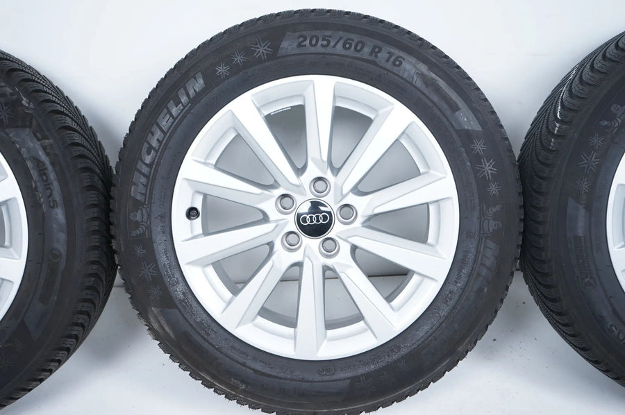 Like New Audi A1 2GB Winter Wheels Winter Tires 205 60 16 Inch 8mm