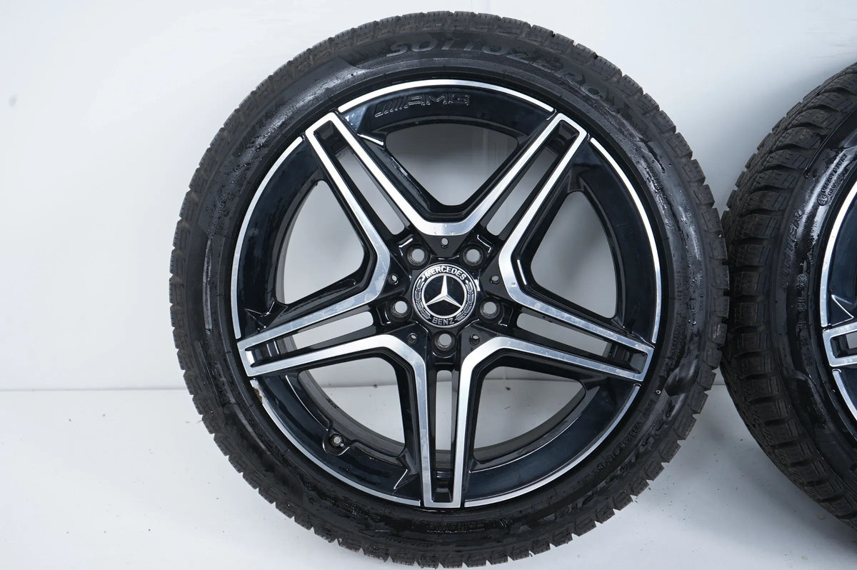 Roues et pneus hiver 18 pouces pour Mercedes Classe AB W177 B247 Vue détaillée 3