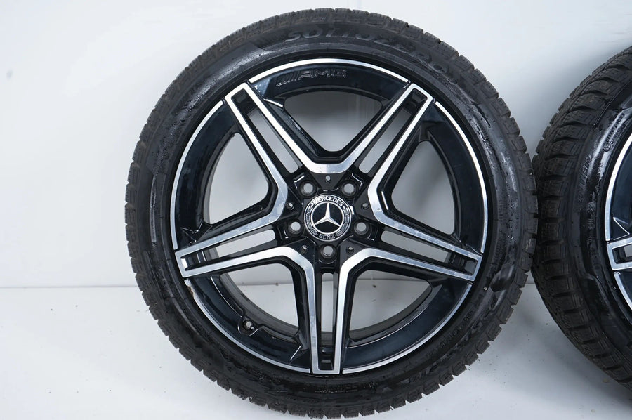Roues et pneus hiver 18 pouces pour Mercedes Classe AB W177 B247
