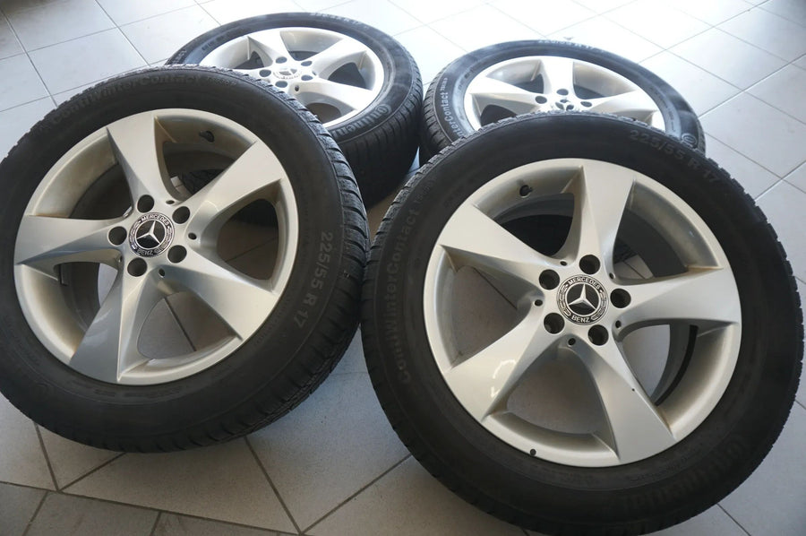 Original Mercedes V-Klasse Vito W447 TOP 17 Zoll Alufelgen Winterreifen