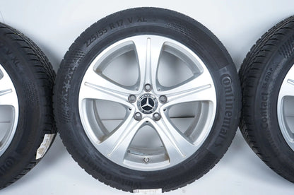 Mercedes E Class W213 Winter Wheels Winter Tires 225 55 17 Inch
