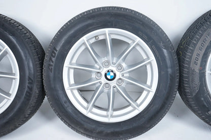 BMW Série 3 G20 G21 Pneus hiver Jantes hiver 205 60 16 pouces 8mm