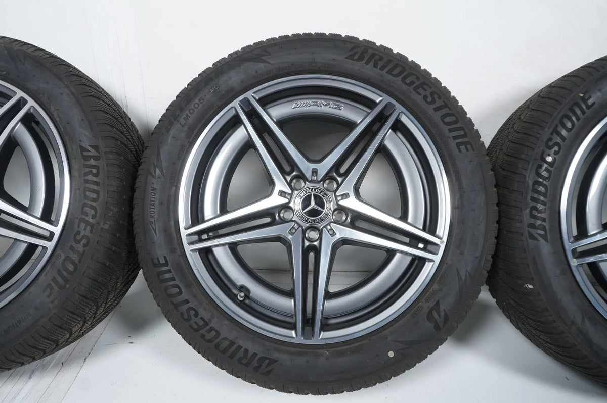 Mercedes EQC W293 N293 19 inch AMG alloy wheels winter tires winter wheels 235 55 R19 Detailansicht 4