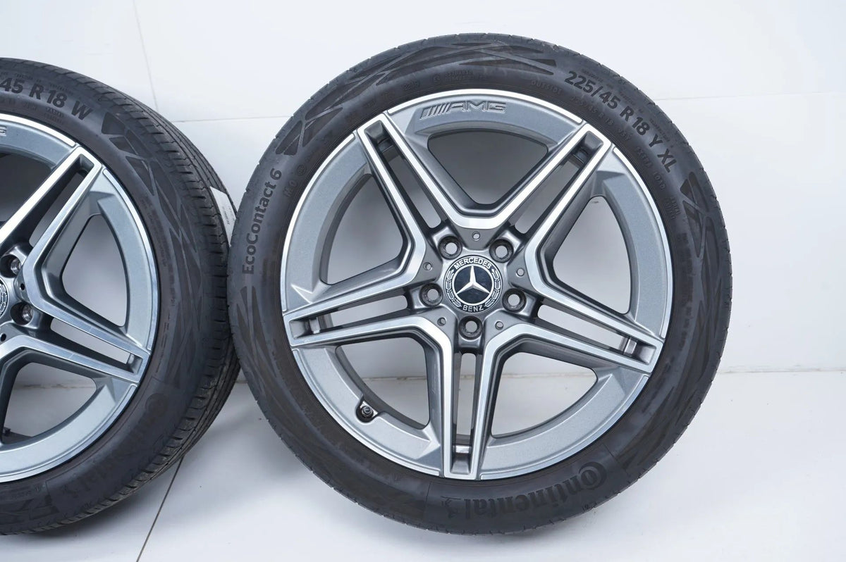 Mercedes A CLA Class W177 C118 B247 Summer Wheels 18 inch Detailansicht 10