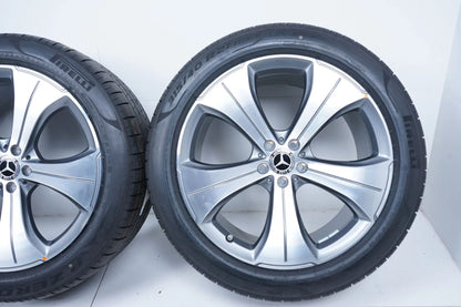 Genuine Mercedes GLS W167 X167 21 Inch Alloy Wheels Summer Tires 275 45 315 40 R21