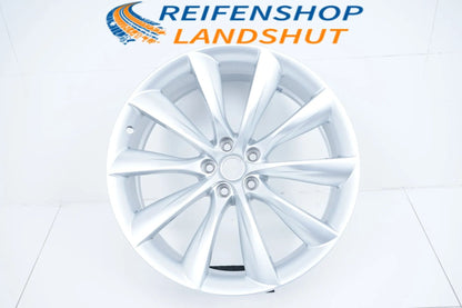 1 x originele Tesla Model X lichtmetalen velg 22 inch 1027247-XX-C 10J ET35