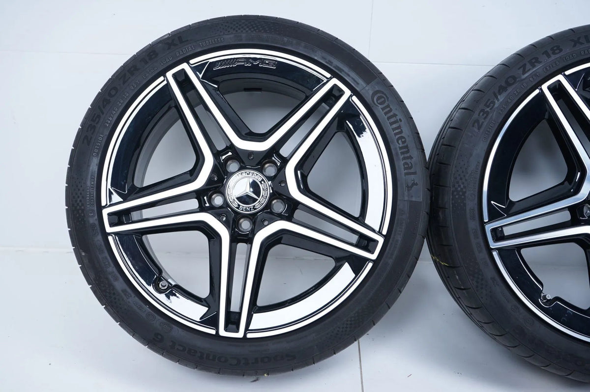 Mercedes CLA35 W118 summer tires, summer wheels 235 40 18 inch Detailansicht 3