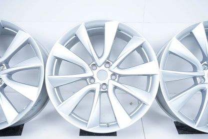 4 x Original Tesla Model 3 Alloy Wheels 20 Inch 1044227-00-D 8.5J ET35