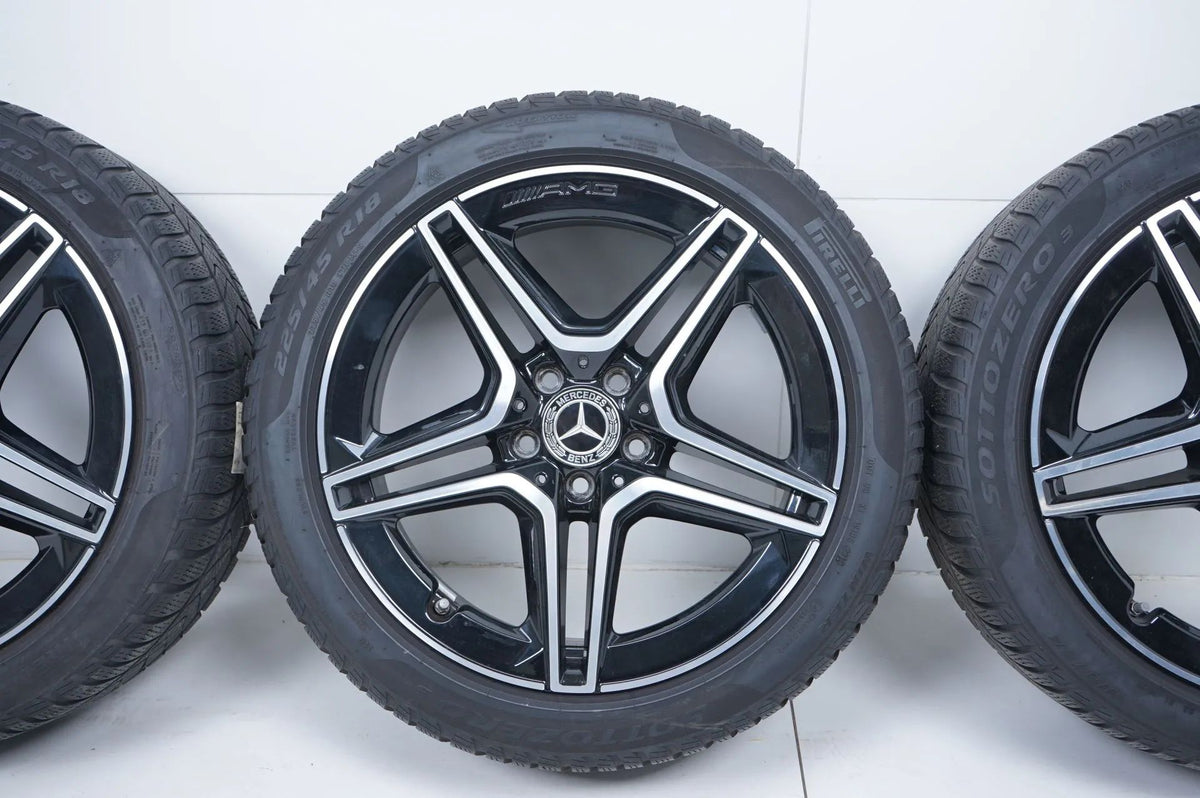 Mercedes A CLA Class W177 W118 Winter Wheels Winter Tires 18 Inch Detailansicht 6
