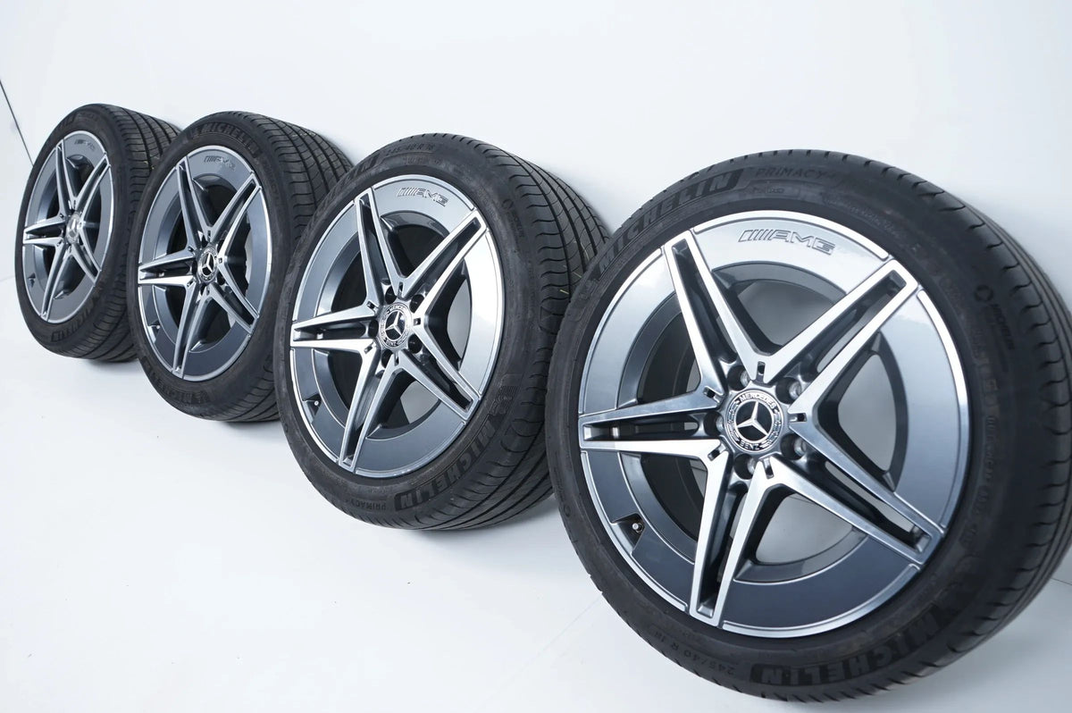 Mercedes C Class W206 summer tires, summer wheels AMG 18 inch Detailansicht 10