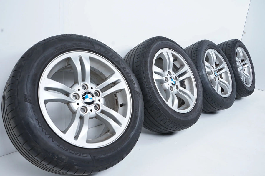 Original BMW X3 E83 Alloy Wheels Summer Tires Summer Wheels 235 55 R 17 Inch