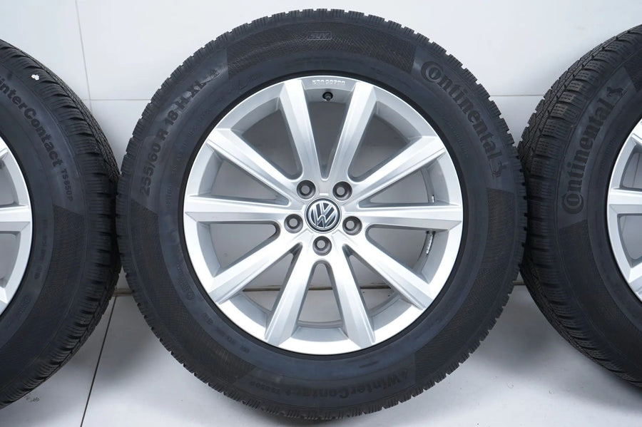 VW Volkswagen Touareg 3 winter tires winter wheels 255 60 18 inch
