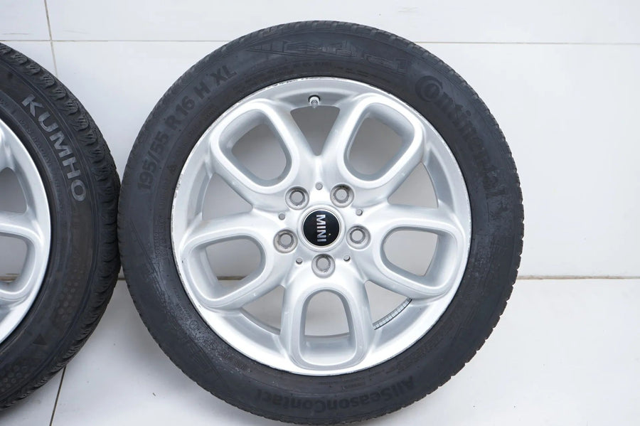 MINI F55 F56 F57 Alloy Wheels Winter Tires 195 55 16 inch 494