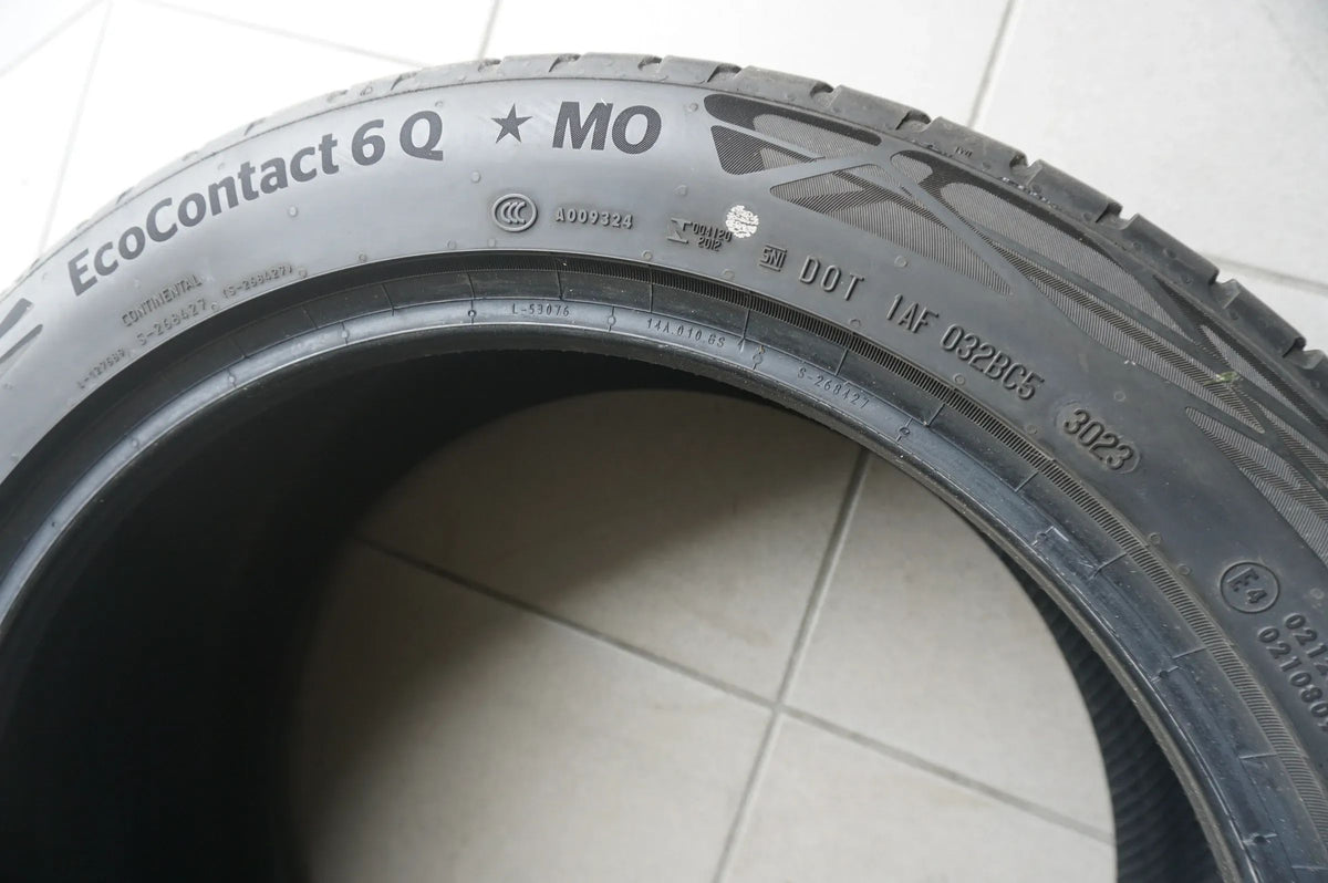 2 X 245 45 R19 102Y Summer Tires Continental EcoContact 6 Q * MO 2023 5mm Detailansicht 5