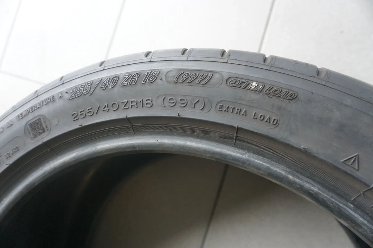 1 X 255 40 ZR18 R18 99Y Sommerreifen Michelin Pilot Super Sport* 2020 6mm Detailansicht 3