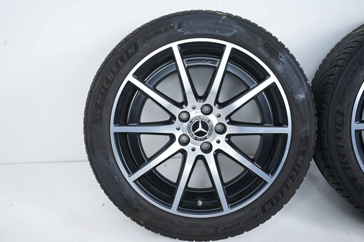 Mercedes A45 CLA45 W177 W118 Winterreifen Winterräder 18 Zoll Detailansicht 3