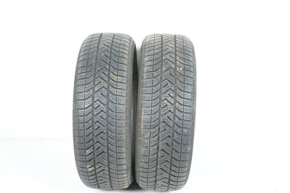 2 x Winterreifen Pirelli Snow 195 55 17 Zoll DOT21 ca.7mm Bmw*