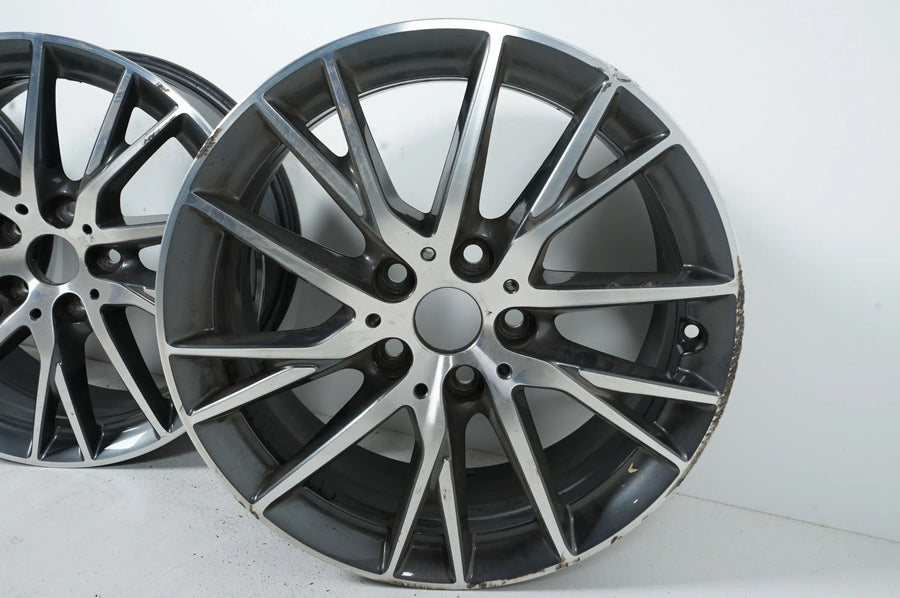 4x BMW 2-serie Active Tourer F45 F46 lichtmetalen velgen 17 inch 489 7849122 7J