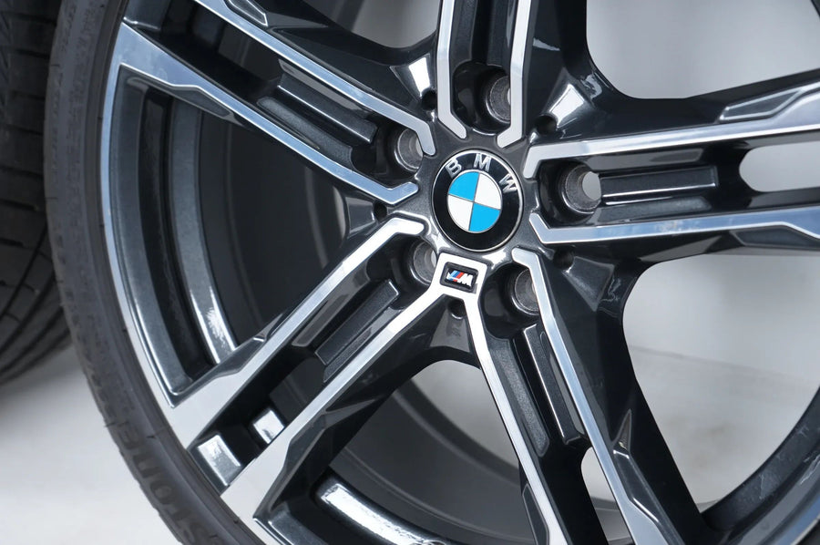 Ruote estive BMW Serie 1 Serie 2 F40 F44, pneumatici estivi, cerchi in lega da 18 pollici 819M 8092352