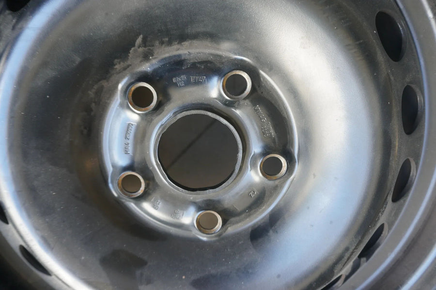Original VW Golf 5 6 V VI Stahlfelgen Sommerräder Sommerreifen 195 65 R15 6mm