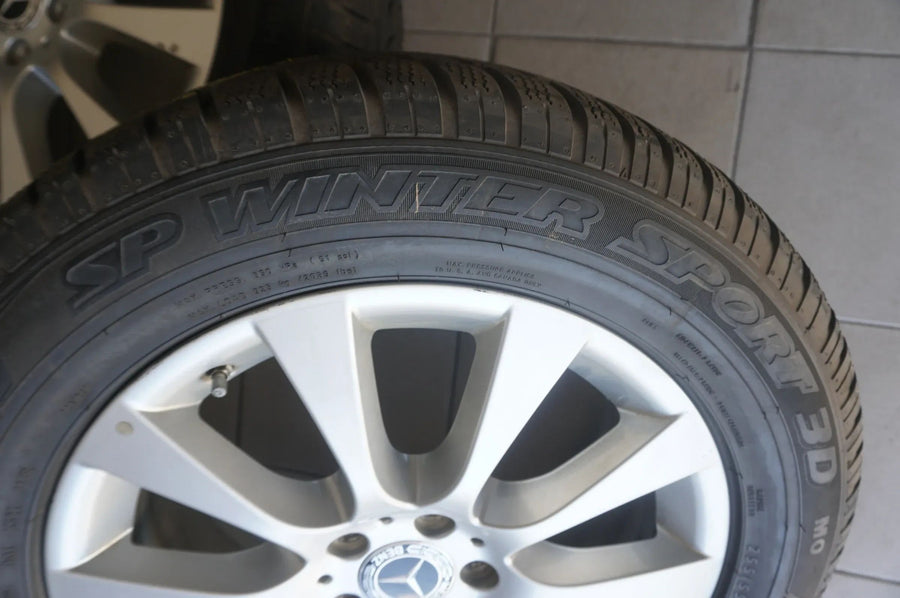 Original Mercedes ML GLE W166 Alufelgen Winterräder Winterreifen 255 55 R18 6mm