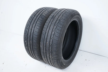 2x Pneus été Bridgestone 205 55 17 pouces DOT17 env.6mm Bmw*RFT