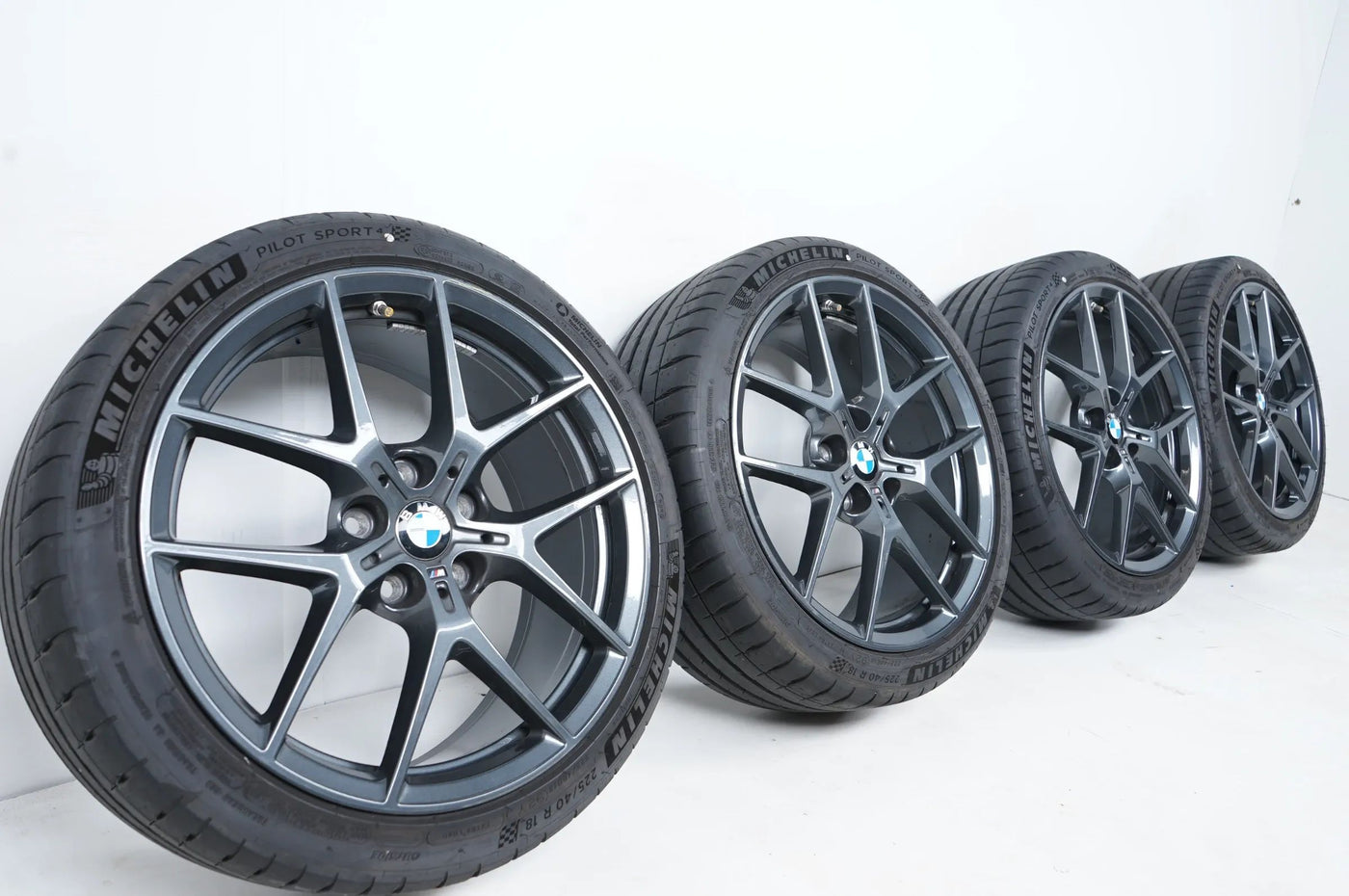 Bmw 1er 2er F40 F44 cerchi estivi pneumatici estivi 225 40 18 pollici 554M 8092353