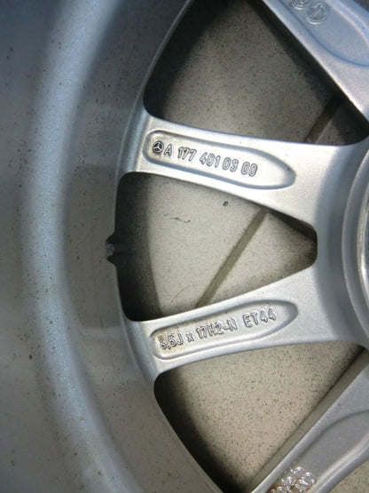 Original Mercedes A-Klasse W177 B-Klasse CLA Alufelgen Sommerreifen 205 55 R17