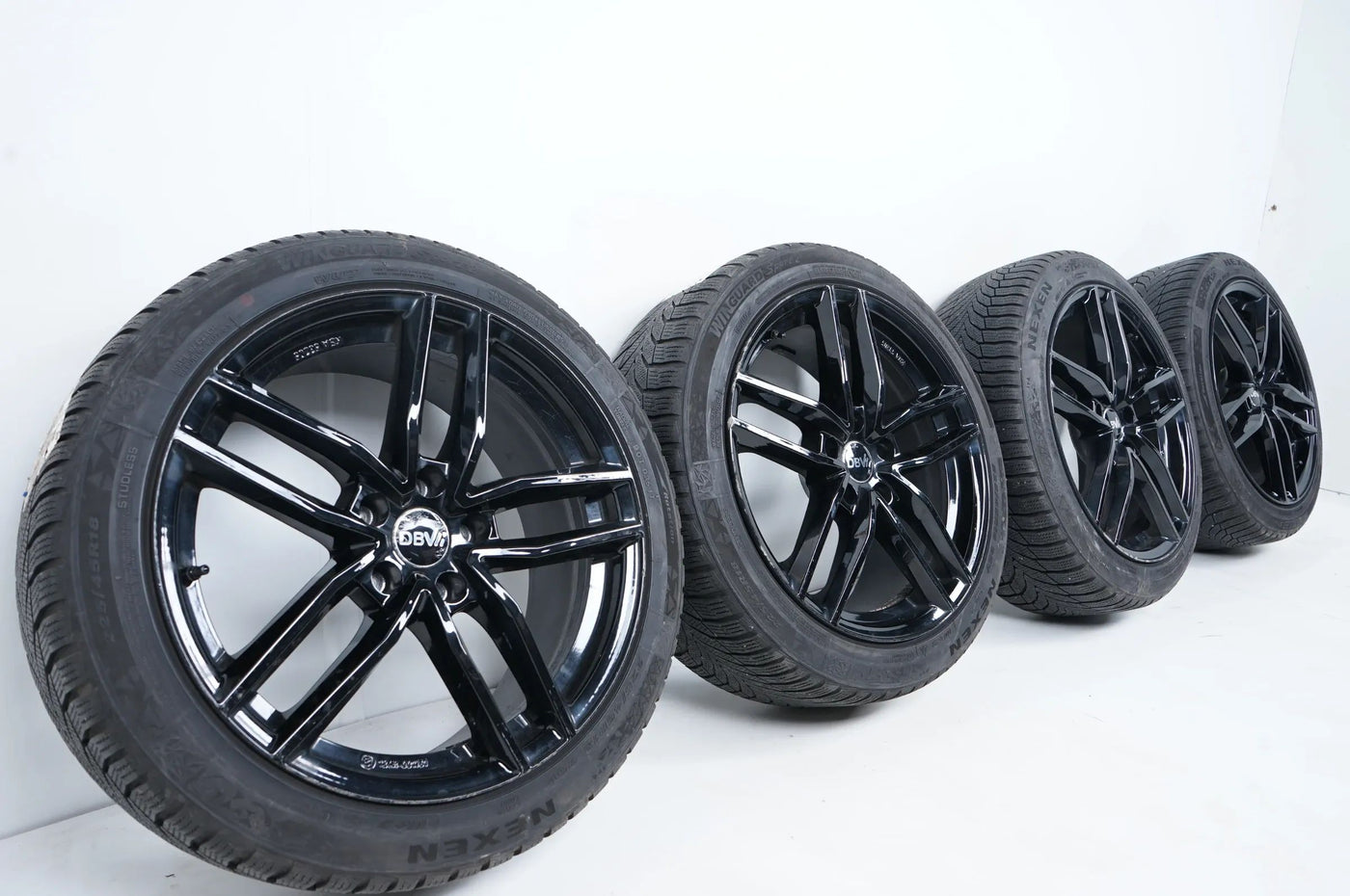 Seat Altea Toledo Ateca Winter Wheels Winter Tires 225 45 18 Inch