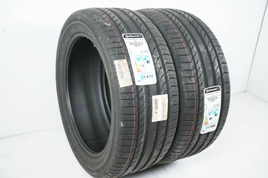 2 x Pneus d'été DEMO Continental 275 45 21 Zoll DOT18 MO