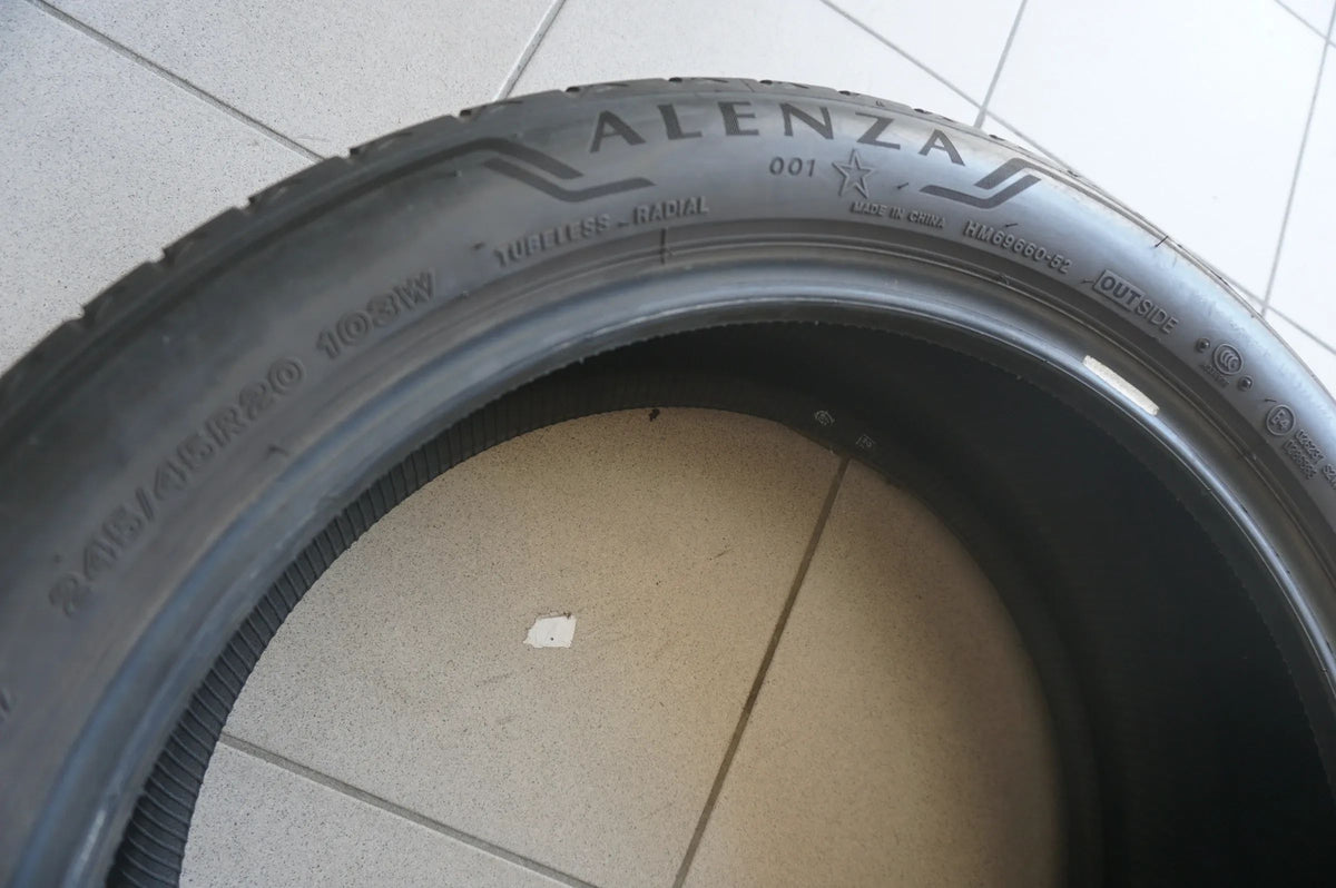 2 X 245 45 R20 103W Sommerreifen Bridgestone Alenza 001 * 6mm 2021 Detailansicht 4