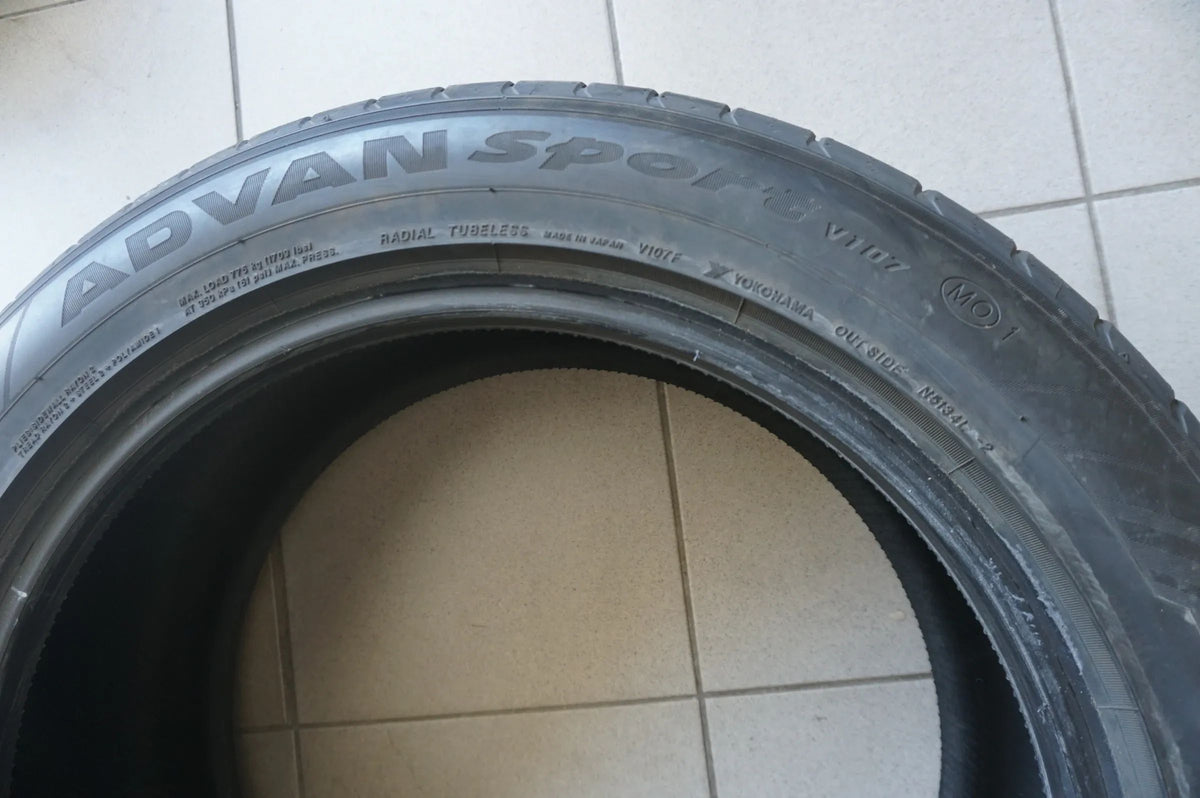 235 50 ZR19 R19 99Y Sommerreifen Yokohama AdvanSport V107 MO1 2021 7mm Detailansicht 4