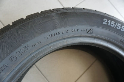 2 X 215 55 R17 94V Winterreifen Continental ContiContact TS815 2020 6mm