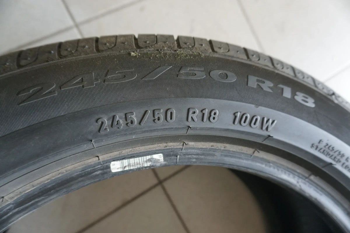 1 X 245 50 R18 100W Sommerreifen Pirelli Cinturato P7 MOE RFT RunFlat 2018 7,5mm Detailansicht 3