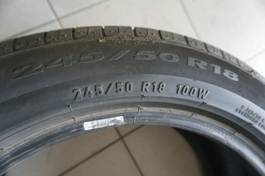1 X 245 50 R18 100W Sommerreifen Pirelli Cinturato P7 MOE RFT RunFlat 2018 7,5mm