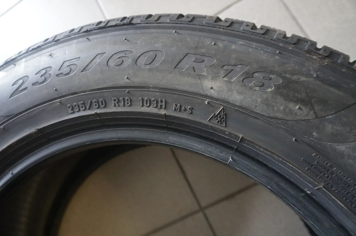 1 X 235 60 R18 103H Winterreifen Pirelli Scorpion Winter MO 2018 5mm Detailansicht 5