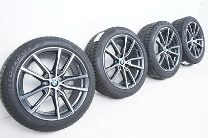 BMW Serie 3 G20 G21, pneumatici invernali, ruote invernali, cerchi in lega da 18 pollici 6883522