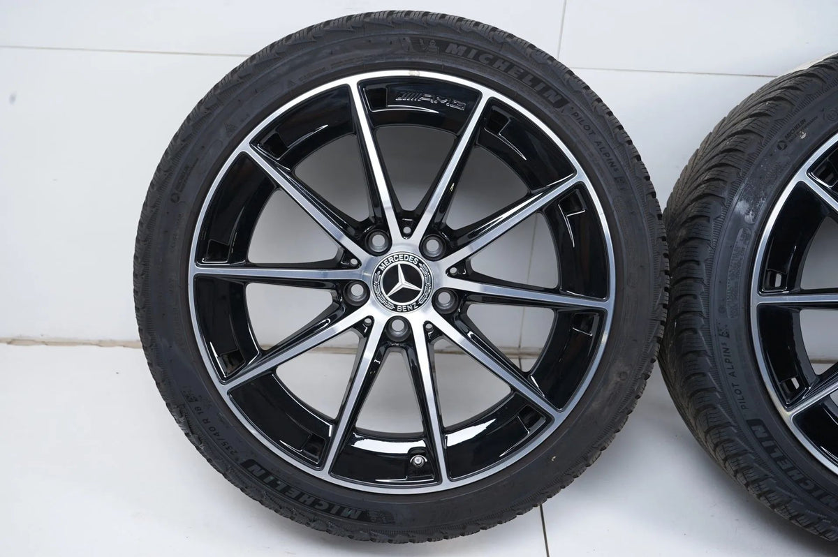 Roues et pneus hiver Mercedes CLA35 C118, dimensions 235/40/18 pouces Detailansicht 3