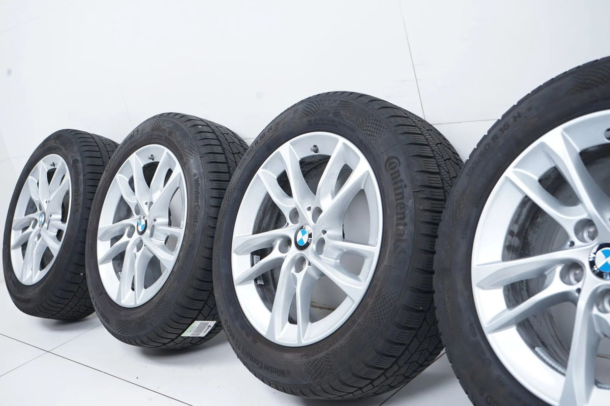 BMW 2 Series Tourer F45 F46 alloy wheels winter tires 195/60/16 inch Detailansicht 10